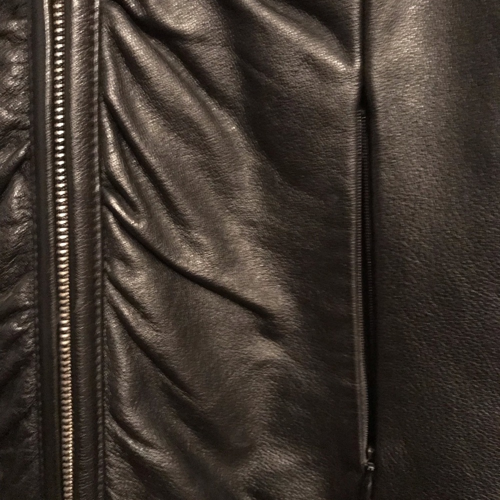 Wilson Leather ladies black leather jacket - Picture 3 of 8